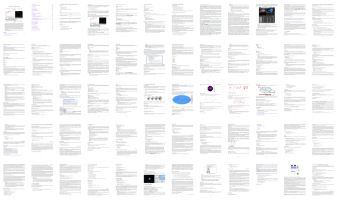 Thumbnails of the first 60 pages of the lecture notes, grayish goo with occasional colour spots thrown in.